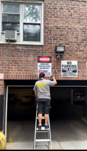 commercial garage door installation